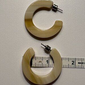 Machete Kate Hoop Earrings